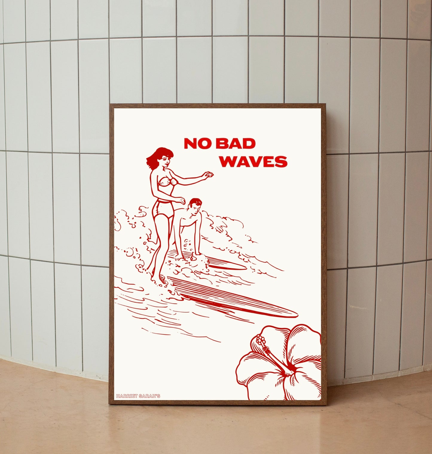 No Bad Waves Print