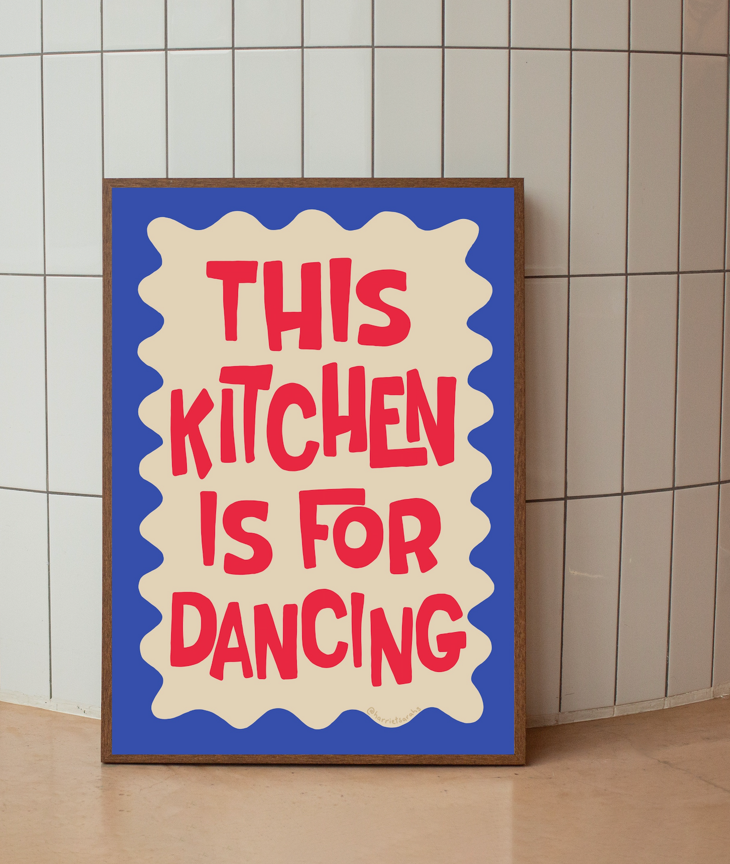 Dancing Kitchen Print