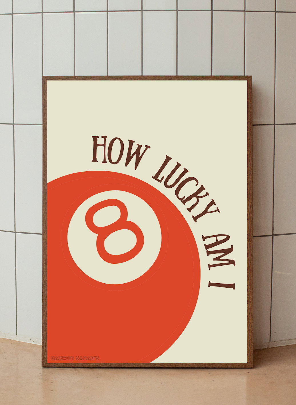 Lucky 8ball Print